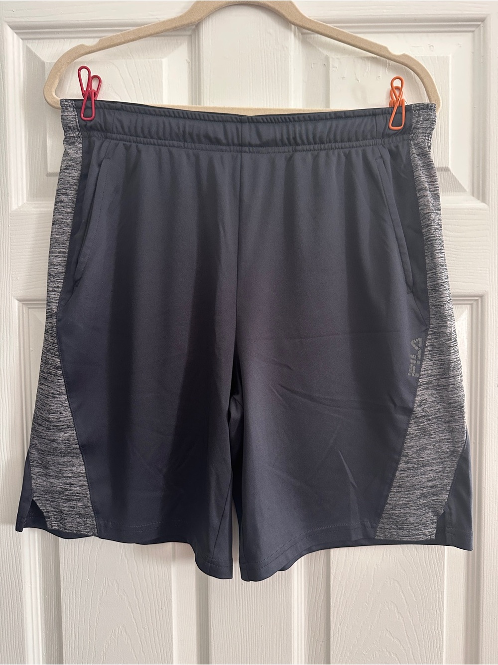 Men's Performance Gray Athletic Shorts - Lightweight Activewear